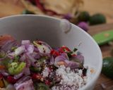 Foto langkah ke 4 dari resep Sambal Matah Salmon Panggang.