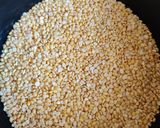 A picture of step 1 of Moong dhal.