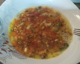 Foto del paso 3 de la receta Tortilla de calabacín, brócoli y chorizo