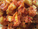 Singkong Teri Balado