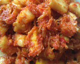 Foto langkah ke 8 dari resep Singkong Teri Balado.