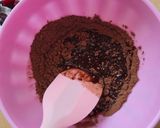 Foto del paso 4 de la receta: Chocolatín con cerezas 🍒 Falso chocolate helado con cerezas frescas 🍒low carb 🍫keto 🍫