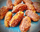 Foto del paso 4 de la receta: Buñuelos de jamón ibérico y judías verdes