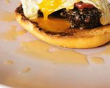 Foto del paso 5 de la receta Pincho de morcilla, huevo y piquillos