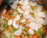 Foto del paso 1 de la receta: 254. Sopa vegetariana de garbanzos y pasta al curry