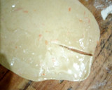 A picture of step 6 of Soft layered carrot chapati.