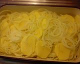 Sült tarja hagymás krumplival recept fázis 1 fotója
