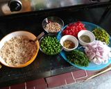 A picture of step 3 of Dalia Poha.