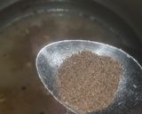 A picture of step 3 of Mutton yakhni soup.