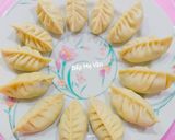 Hình bước làm 5 của món Bánh Mandu Hấp Nhân Tôm Thịt