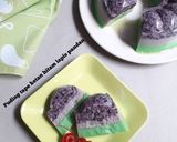 Foto langkah ke 3 dari resep Puding tape ketan hitam lapis pandan.