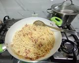 Foto del paso 6 de la receta: Pasta con salsa tipo carbonara