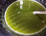 A picture of step 8 of Spinach Semolina Batashe.