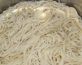A picture of step 4 of Spaghetti with Eggs.