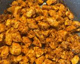 A picture of step 8 of Chicken Karahi 🧡.