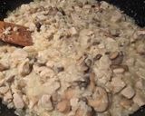 Csirkés-gombás rizottó recept fázis 9 fotója
