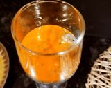 A picture of step 5 of Orange Kiwi Smoothie.