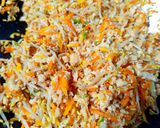 Foto langkah ke 2 dari resep Lumpia sayur (wortel, kecambah, dan ayam).