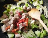 A picture of step 4 of Broccoli Sausage Whole-Wheat Pasta.