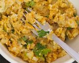 A picture of step 1 of Aloo paratha.