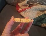 Foto del paso 14 de la receta: Bizcochitos Domingueros Salados de Polenta Rellenos con Dulce de Leche y Dulce de Guayabada