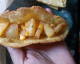 A picture of step 20 of Mexican Tacos chaat.