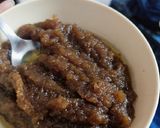 A picture of step 4 of Atey ka halwa.