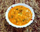 A picture of step 6 of Corn Capsicum Masala.