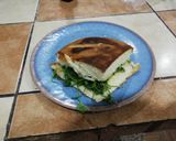 Foto del paso 5 de la receta: Sándwich de pan de pulque con queso menonita y pollo
