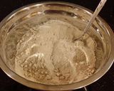 A picture of step 5 of Apple Crumb Cake.
