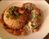 A picture of step 4 of Sayadieh with Fish Fillets 💖.