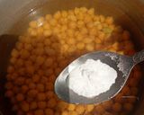 A picture of step 1 of White Chana Chaat 😋😋😍😍.