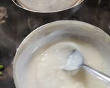 A picture of step 3 of Rose Pudding.