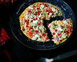 খাকরা পিজ্জা (khakra pizza recipe in Bengali) রেসিপির ধাপ 5 ছবি
