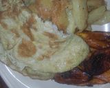 A picture of step 2 of Plain plantain n egg.
