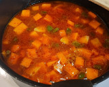 Foto del paso 4 de la receta: Garbanzos con calabaza y chorizo