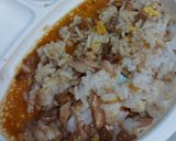 Foto langkah ke 5 dari resep Kuah Ayam Kecap + Telor Ceplok.