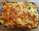 A picture of step 8 of Mac & cheese.