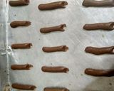 Foto langkah ke 5 dari resep Lidah kucing coklat.