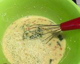 Foto langkah ke 4 dari resep Kue Bayam Keju.