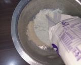A picture of step 1 of Multi-layered chapatis.