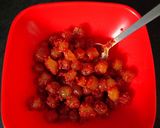 A picture of step 1 of લીલી દ્રાક્ષનું અથાણું.