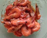 Foto langkah ke 4 dari resep Udang asam manis sederhana.