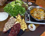 Hình bước làm 7 của món Lẩu riêu cua bắp bò sườn sụn