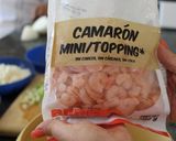 A picture of step 3 of Shrimp and Lobster Ceviche Tostadas.