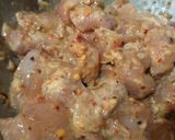 A picture of step 1 of Chicken manchurian with garlic ginger rice🍚🐔.