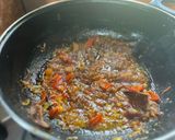A picture of step 2 of Jackfruit prawn curry kolkata style.