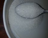 A picture of step 1 of Dolgona coffee.