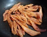 香麻炒魷魚搭小松菜的食譜步驟3照片