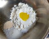 A picture of step 1 of Kashmiri Naan.